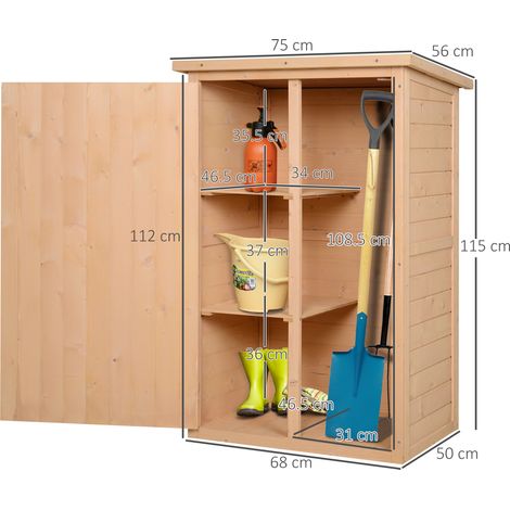 Garden Shed Outdoor Tool Storage
